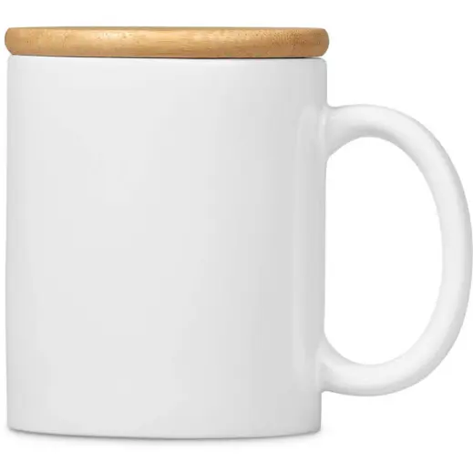 Okiyo Sozo Bamboo & Ceramic Sublimation Coffee Mug Front